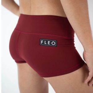 Fleo booty shorts, fit snug, very flattering